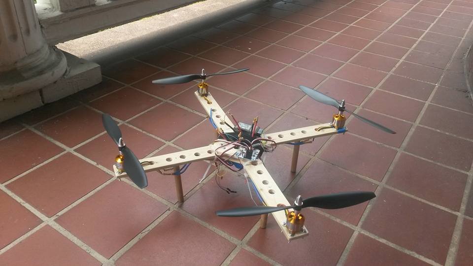 Fully assembled quad prototype